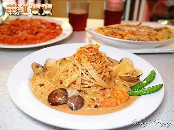 三重平價義大利麵，義麵寶寶 三重仁義店，cp值高，平價美食，墨西哥辣椒奶油麵，三重美食推薦。