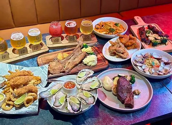 [東區美食] Mellow Bar & Restaurant - 16款拉霸精釀啤酒聚餐 #台北大安區酒吧 網美餐酒館 忠孝敦化美食 @