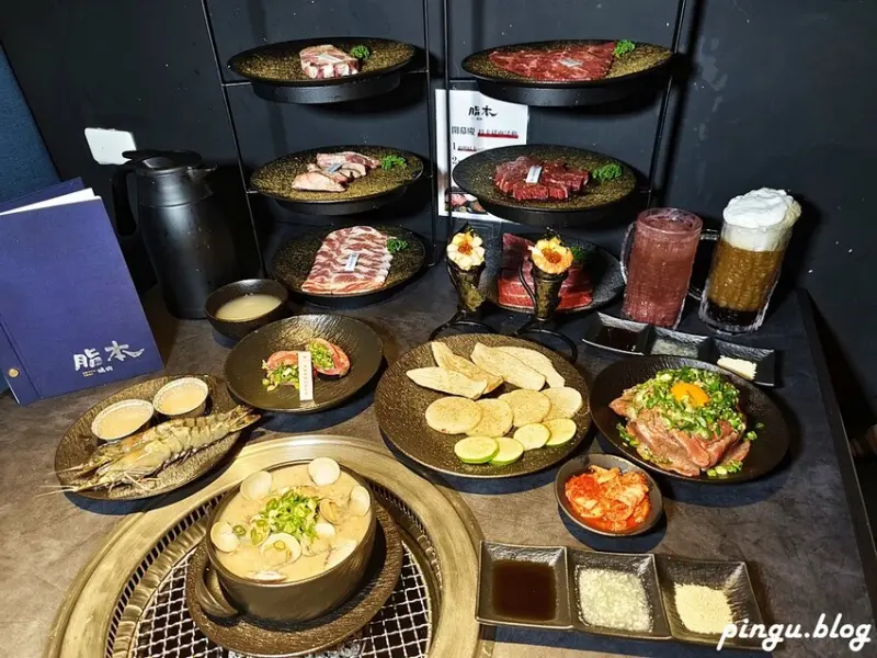 脂本燒肉｜員林日式燒肉 厚切蔥鹽口袋牛舌超誘人 日本A5和牛CP值頗高