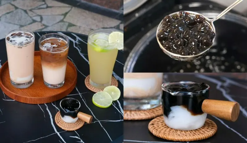 奶霸Milk Bar｜三峽隱藏版人氣鍋煮奶茶，招牌黑白無常喝得到杏仁凍及嫩仙草! - 肉依小姐吃什麼