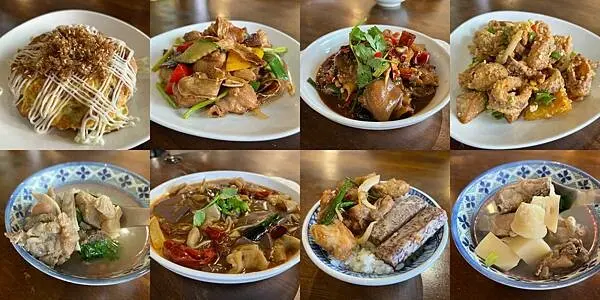 高雄美食【大大廚房】鳳山區／文山特區／不貴又好吃的家常菜／午仔魚一夜干／芋頭雞肉飯／金沙中卷／花雕雞／調皮搗蛋((附菜單 - 壽司羊 的 美食旅行