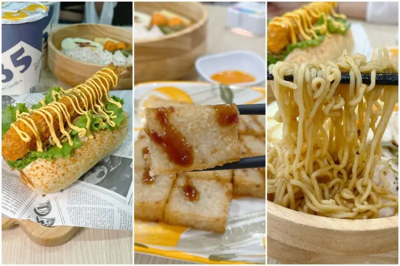 桃園中原大學早午餐推薦— 6：35 Brunch中原店，超強炒泡麵和蘿蔔糕，不用跑台北就吃得到