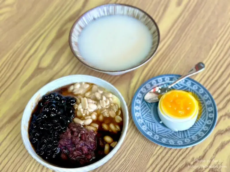 北屯市場旁的古早味杏仁茶-林阿波杏仁茶豆花