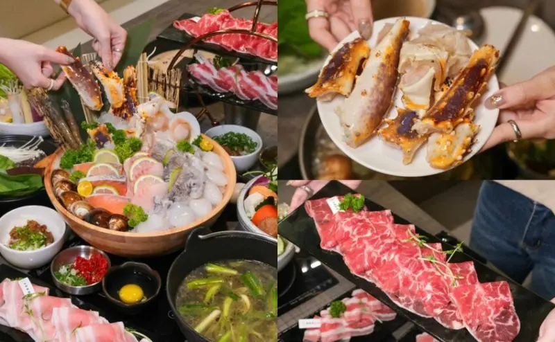 狩鍋｜北屯區新開幕質感系鍋物專賣店，季節限定鱈場蟹每人不用千元就能吃！ - 肉依小姐吃什麼