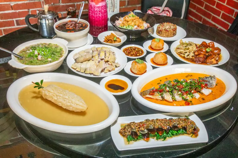 桃園市大溪區湳仔溝14號無菜單料理｜很會藏！隱身半山腰超平價無菜單料理