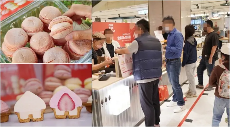 全台首間芝士燒快閃店，不到四小時就完售！老闆準備多一點啦～