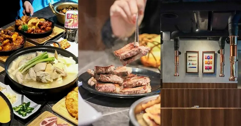 安妞韓國烤肉食堂 竹科人的私房韓式料理 店員桌邊代烤 春川辣雞、安東燉雞、拳頭飯都吃得到