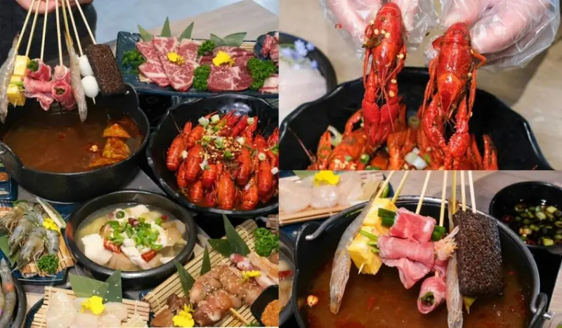 串王爺美滿鍋物｜一中街新開幕麻辣串串鍋，近百款品項每串只要10元！ - 肉依小姐吃什麼