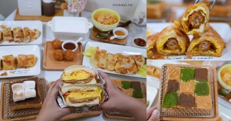 【森悅早午餐】必吃酥皮蛋餅及生吐司早餐！還會不定期推出創意口味奢華蛋餅！