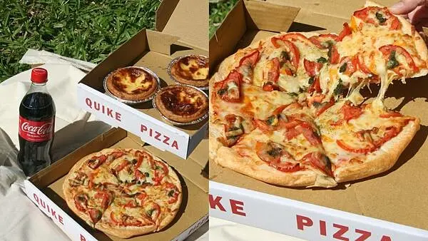 【美食】台中逢甲店｜QUIKE PIZZA 貴客披薩野餐最佳夥伴｜外帶披薩推薦