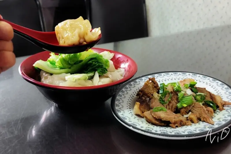 [嘉義朴子]上好麵食館。溫州鮮肉大抄手&滷嘴邊肉 #朴子配天宮