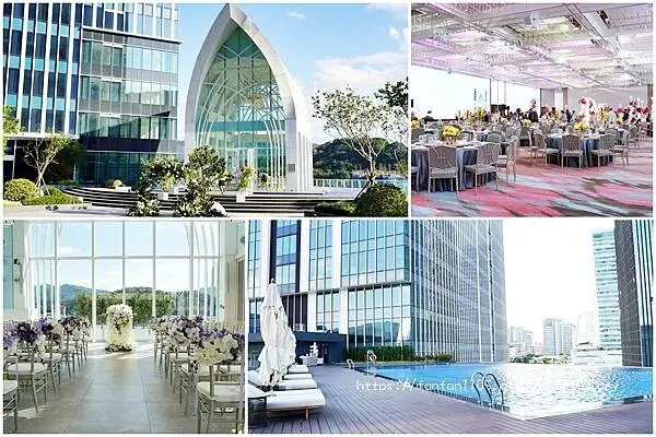 台北婚宴新地標【台北漢來大飯店宴會廳】天空森林戶外教堂｜五星飯店婚宴場地｜台北市區絕美婚禮場地推薦