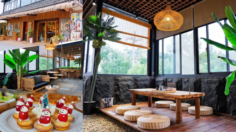 宜蘭最新叢林咖啡！ 超chill小峇里島就藏在衝浪街二樓～低消才120元還不收服務費