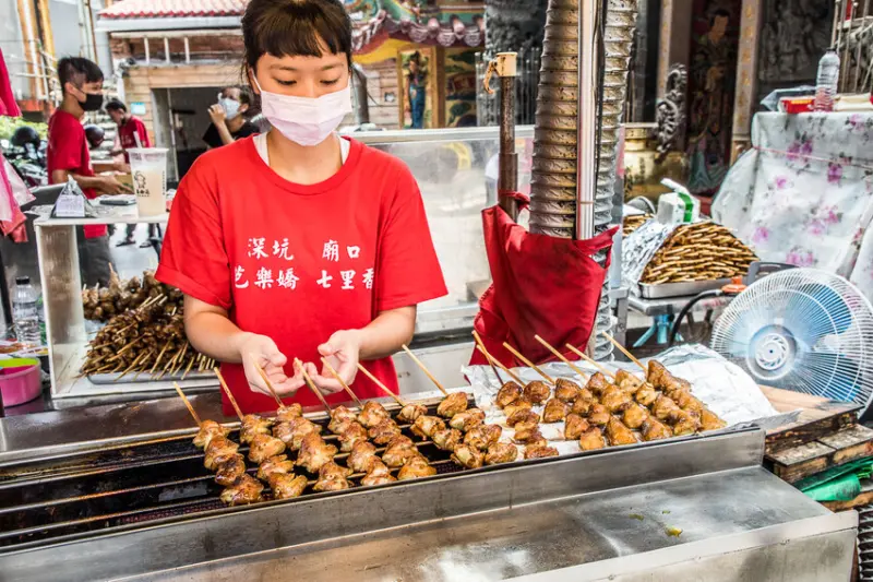 新北市深坑區芭樂嬌七里香｜專業烤雞屁股！又大又酥極品烤雞屁股
