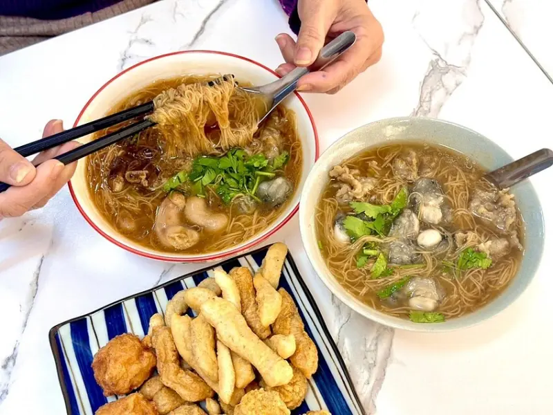 台中市北區飢丸麵線-中華路近一中商圈、太平國小的麵線糊