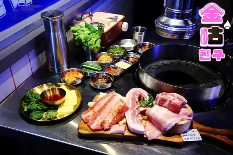 王品全新韓式燒肉品牌，金咕韓式原塊烤肉插旗西門町！主打豬五花三吃、全程專人代烤、小菜及包肉生菜無限自取！