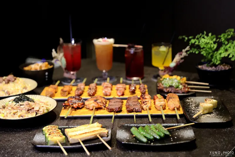 台北市中山區下班後的閨蜜微醺打卡點！斥資千萬絕美時尚 好吃好拍好享受｜天燒 AMAYAKI 現代居酒屋(捷運劍南路站)