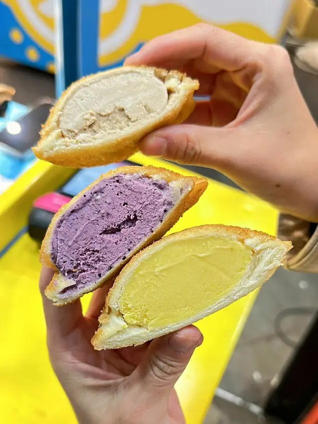 [台中西屯]FrozenHeart凍心炸冰淇淋 逢甲店｜炸油超乾淨｜外皮超酥｜外皮超酥｜水果冰淇淋甜而不膩口｜8款經典杯裝義式手工冰淇淋｜內附菜單 - 萍姐愛分享