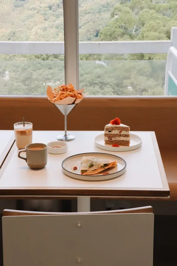 新店花園新城新開幕咖啡廳 景觀餐廳