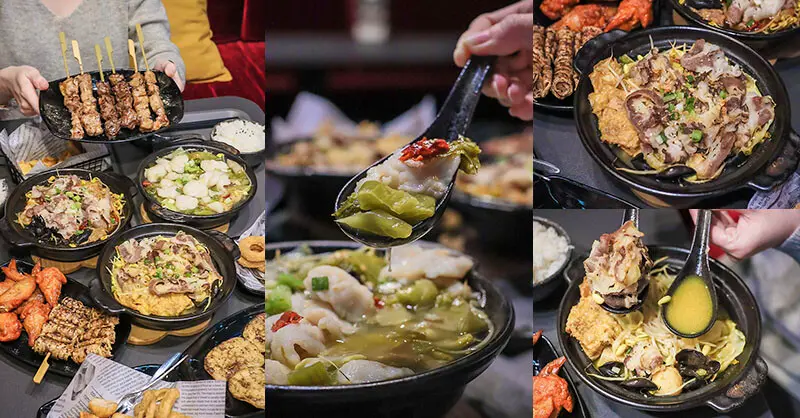 竹北享客棧 90年代復刻風餐酒館 老饕最愛金湯肥牛鍋、正宗四川酸菜魚搭配Q彈滑嫩粿仔條味道好極了