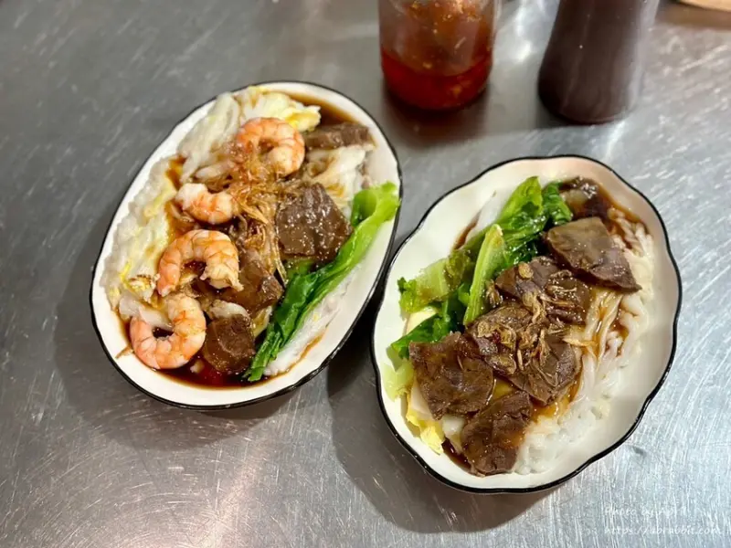 台中市北區六米街廣東腸粉-東興市場裡的腸粉早餐