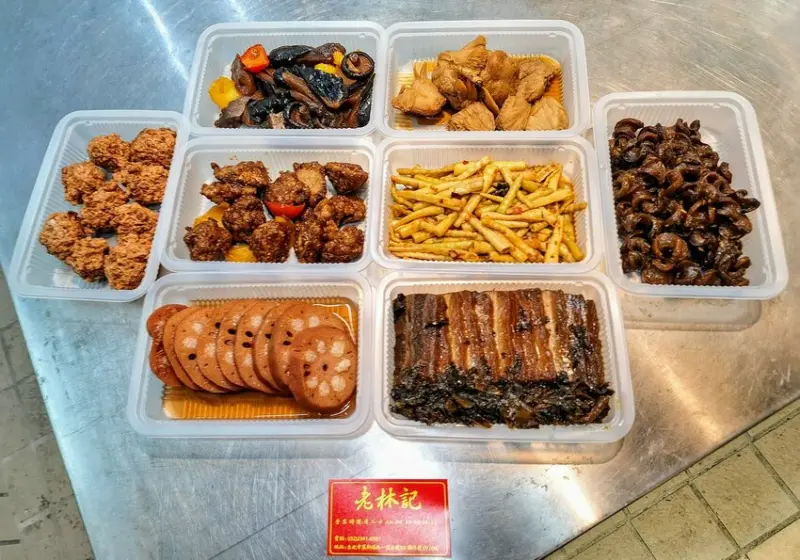 【美食】「老林記」南門市場素食蔬食推薦、過年年菜推薦，中正區素食推薦、南門市場美食推薦 (附菜單)