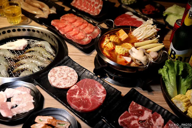 桃園市蘆竹區肉肉控的燒肉天堂！三種價位任你選只要NT$698起 啤酒暢飲 豪華海陸食材通通吃到飽