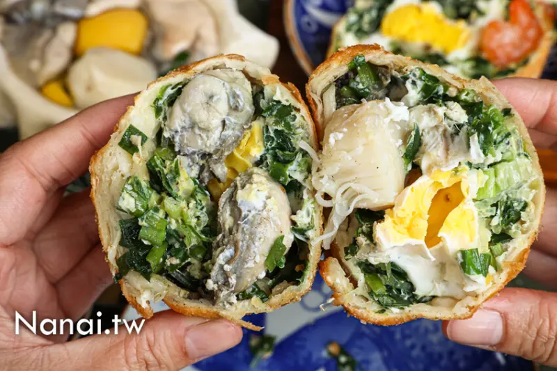 鹿港老街美食推薦：金盛蚵仔包