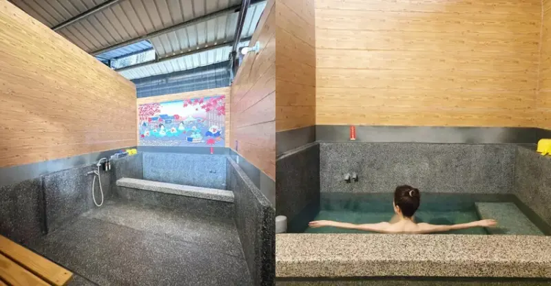 宜蘭縣礁溪鄉礁溪四季溫泉》礁溪平價湯屋24 小時營業，雙人湯屋50分300元，免費停車場方便