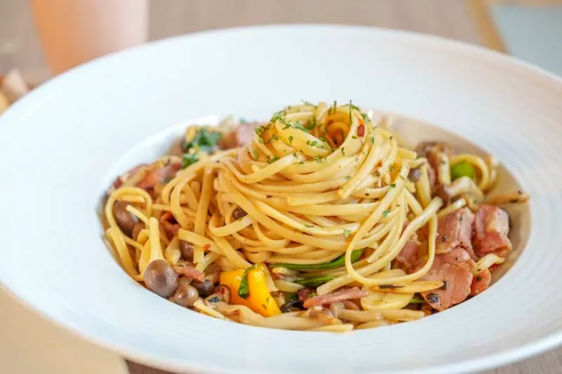 NINI尼尼義大利餐廳｜新店裕隆城百貨裡的高CP值義式料理 · 算命的說我很愛吃