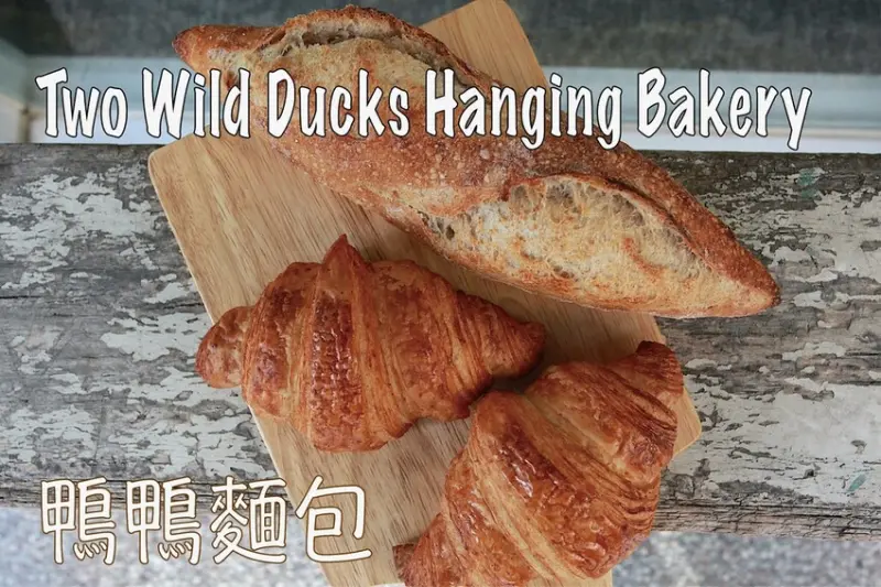 台南市北區吃。台南｜北區。「Two Wild Ducks Hanging Bakery 鴨鴨麵包」新店報報!!!!隱身在巷弄歐式麵包專門店，堪稱