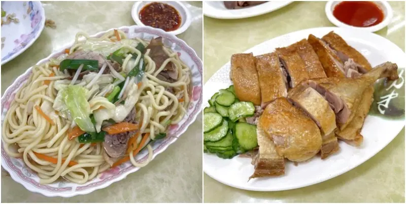 煙燻入味大份量鴨肉麵吃超飽✨意外發現蝦仁蛋炒飯也好吃耶😘--跟著踢小米吃喝玩樂趣