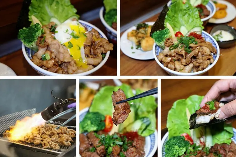 台南市北區宮本武丼 | 直火肉山制丼所 台南西門所 滿滿肉山超吸睛