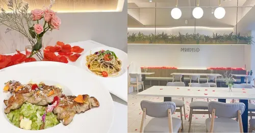 Paradiso爬樓梯，台中益民商圈平價義式料理，雙人套餐CP值高，簡白唯美適合約會 - Cyndi love’s 享食天堂