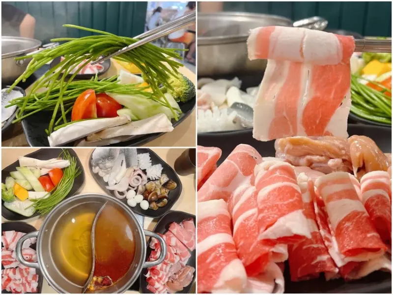 新北市中和區新北鴛鴦麻辣火鍋扇貝、鮮蚵不限時段吃到飽只要499！？中和在地人激推高CP值火鍋｜何家香香麻辣鴛鴦鍋吃到