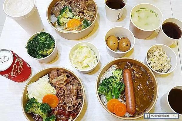 台北市大安區大安區咖哩【小鹿亭】台電大樓站咖哩飯、丼飯、烏龍麵/低卡健康餐盒
