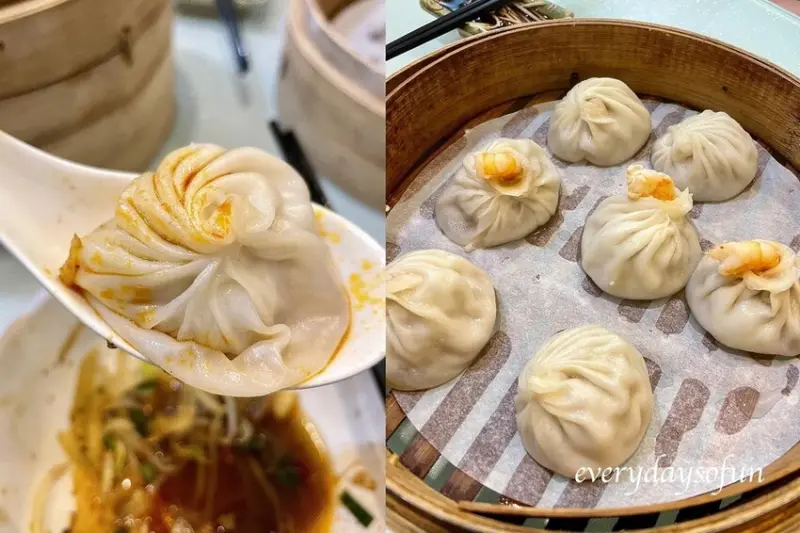 嘉義吃什麼∥京站湯包麵館∣每一口都爆湯汁的快感，手工現包滿滿鮮味，在地人大推，嘉義美食、嘉義小吃推薦