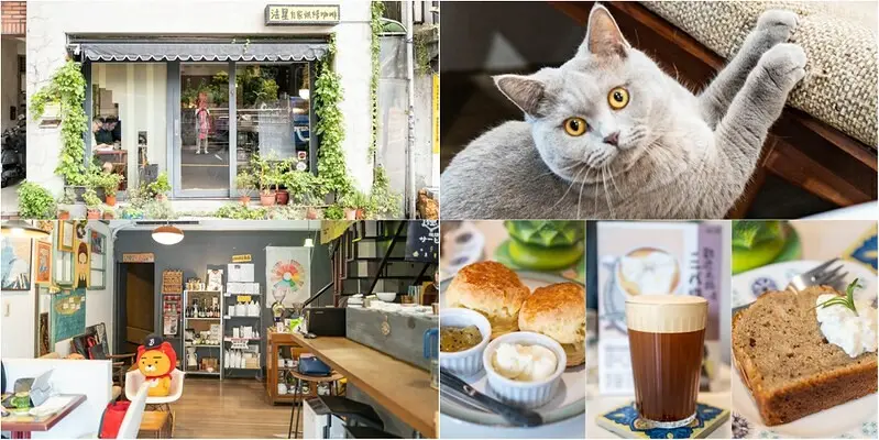 基隆市信義區【基隆想入啡啡之23杯】法星自家烘焙咖啡.自家烘焙單杯咖啡.手作甜點.象迷朝聖咖啡館.店貓爆可愛