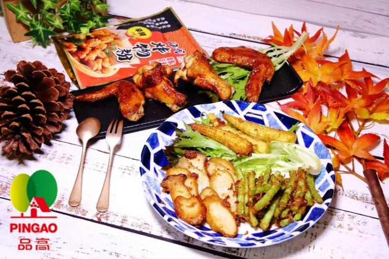 0廚藝救星！品高咔汁脆日式炸物粉-辛辣，調理炸粉推薦，不需再加任何調味料，讓你輕鬆炸出完美炸物！