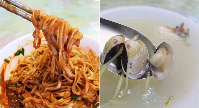 宜蘭縣頭城鎮綵宸小吃》40年老店頭城麻醬麵蛤蜊湯創始店，超美味麻醬麵、超鮮甜蛤蠣湯