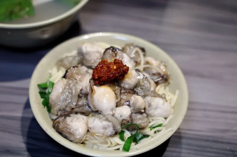 新北市板橋區板橋美食 | 啞巴板橋無名蚵仔麵 湳雅蚵仔麵（板橋無名乾蚵）