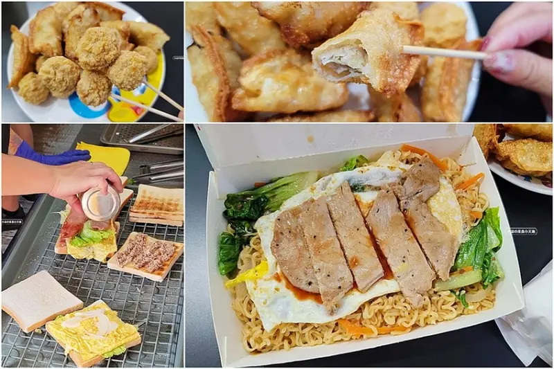 南投縣南投市晨食糧心炭烤肉蛋吐司｜炭燒香的美味吐司，還有必點非吃不可的炸餃！！！