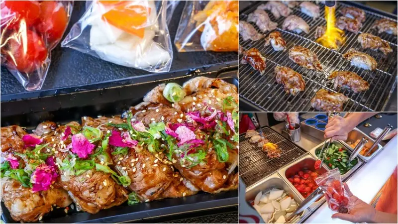 新北市新莊區【新莊美食】狗魔大叔壽司，買炙燒牛肉握壽司送限量小菜