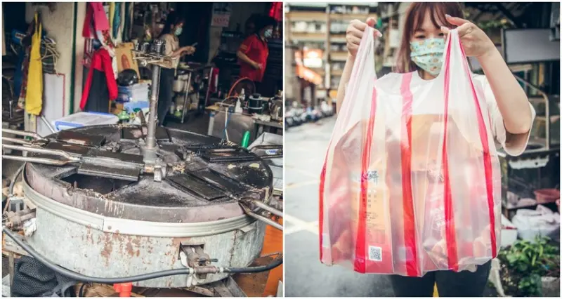 新北市板橋區黑漾美日式手工蛋捲餅｜80年老古董煎餅機做的手工蛋捲，酥香好吃口味還很多