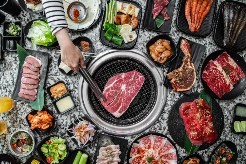 桃園市中壢區Oh ! Yaki 日式精緻炭火燒肉-中壢店｜超厚牛排吃到飽！千元以下超豪華燒肉百種食材任點吃到飽