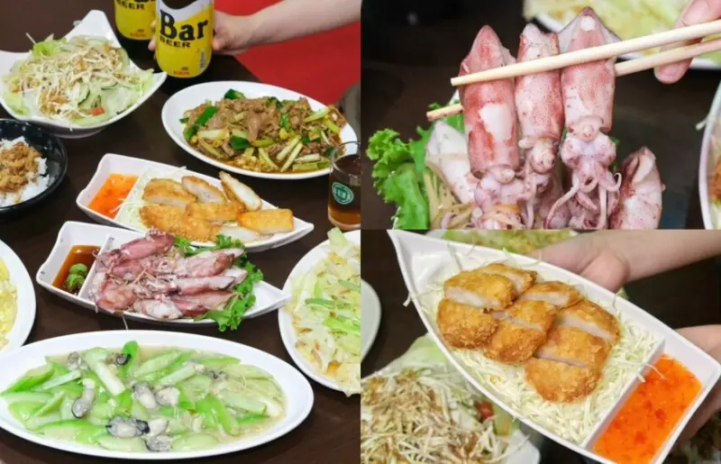 海神熱炒｜海鮮控必收~ 汐止百元平價人氣熱炒店，澎湖直送小卷咬下會爆汁! - 肉依小姐吃什麼