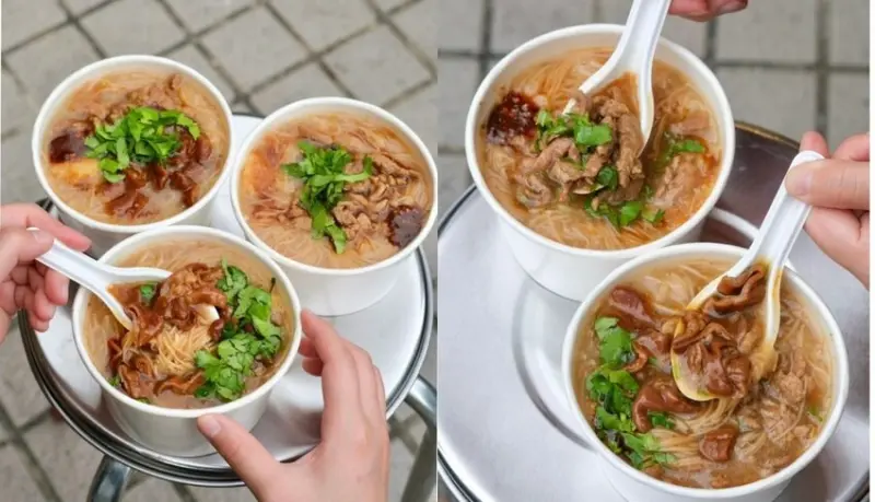 阿堂豬肉麵線｜一中街人氣復古小吃店，高湯熬煮出的麵線吃了會上癮! - 肉依小姐吃什麼