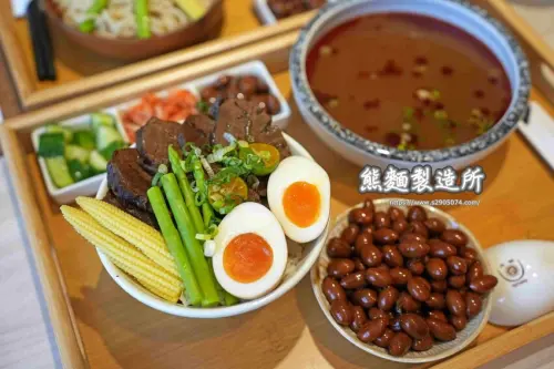 新竹縣竹北市竹北-熊麵製造所✓一麵二吃☛沾麵輕爽好吃