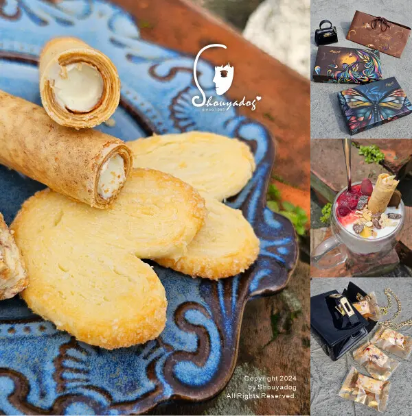 【餅乾零食】左心房 孔雀開屏捲心酥禮盒x蝴蝶翩翩蝴蝶酥禮盒 蔓越莓雪Q餅