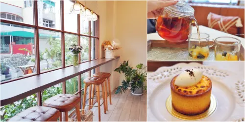 苗栗縣苑裡鎮裏房甜點 Leevan Pâtisserie，小鎮法國風情甜點，布丁塔值得一試。